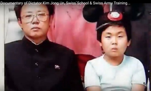 KimJongUnAndHisFather