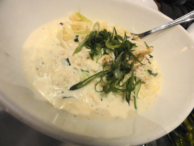 Crab Alfredo