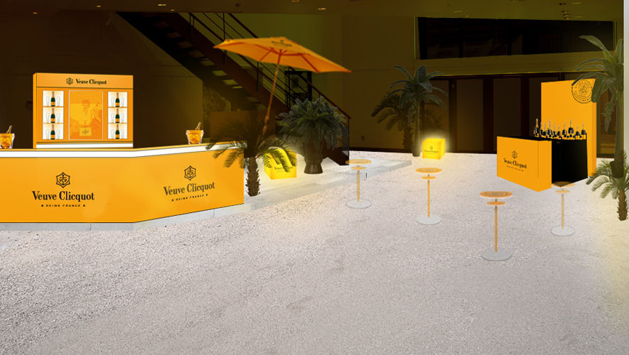 ヴーヴ・クリコ イエローラベル Yellow Summer 2012 表参道 ヴーヴ・クリコ イエローラベル