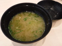 あおさ味噌汁
