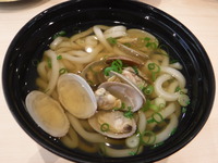 アサリうどん