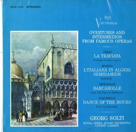 US RCA VICS1119 ゲオルグ・ショルティ コヴェントガーデン王立歌劇場管弦楽団 Overtures and Intermezzos from Famous Operas