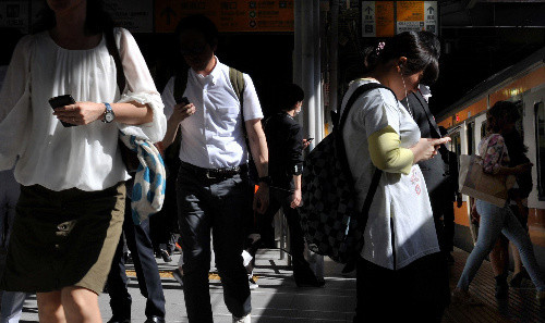 歩きスマホ