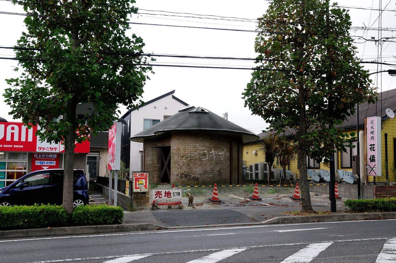 ドリームハウス 土の家 16 他人の造ったブロック塀の心配をする山下保博氏