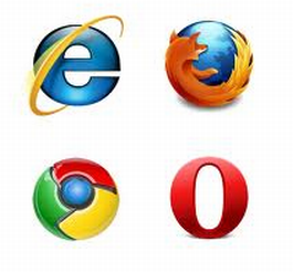 Firefox 、Chrome、IE、Opera