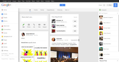 Google+_interface_s