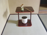 四方棚に湯返し