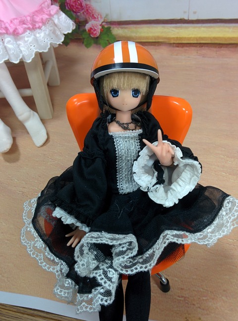 1/6ドール用ヘルメットの制作。 : amagaseのドール初心者日記