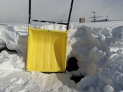 屋根の雪
