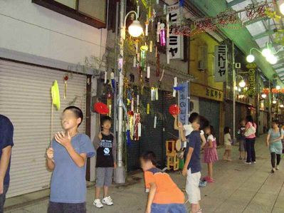 新町商店街土曜夜店