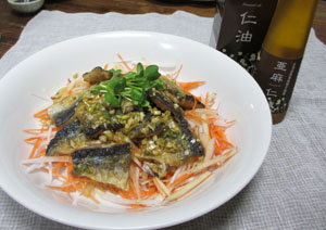 さんまの中華風ソース