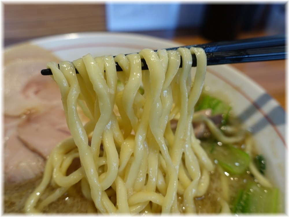 nibo 背脂煮干そば(小)の麺