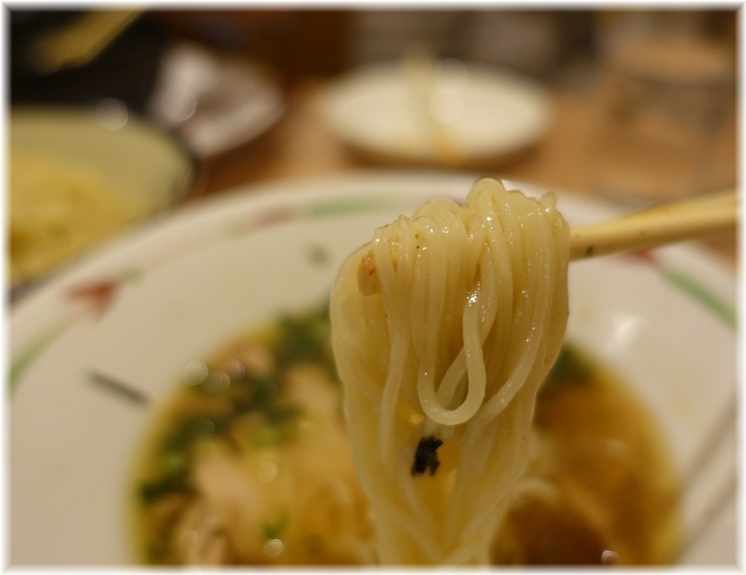 大喜7 塩つけ麺の麺