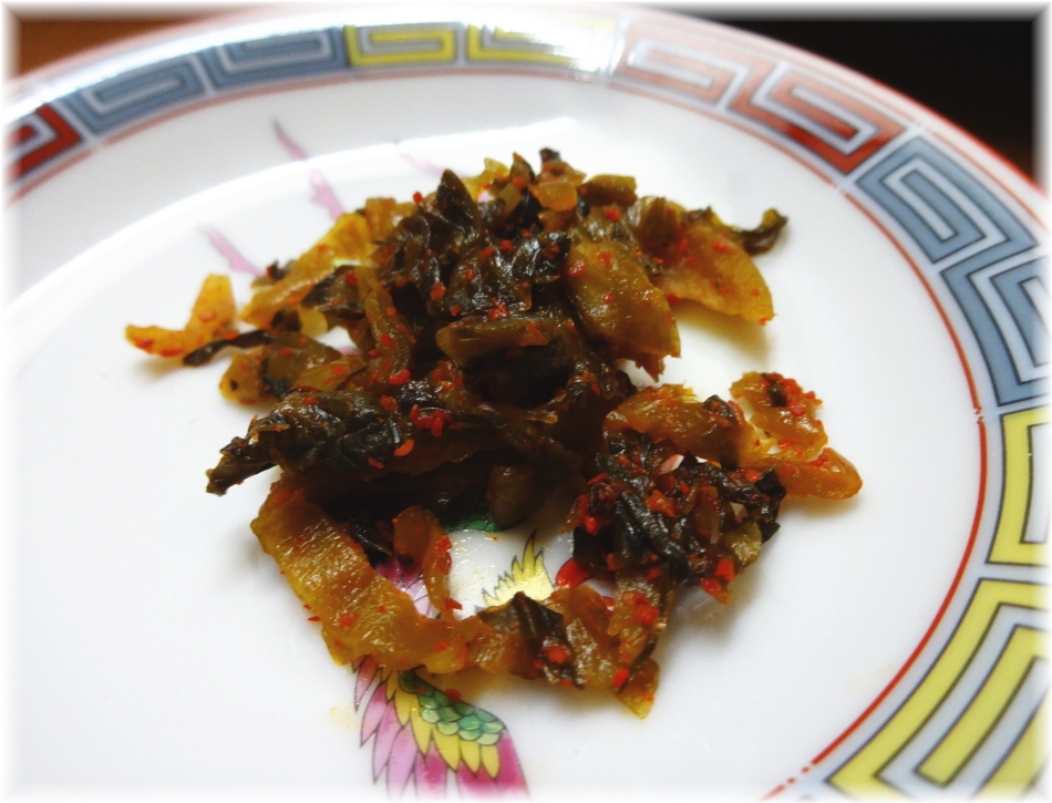 名島亭ラ博 辛子高菜