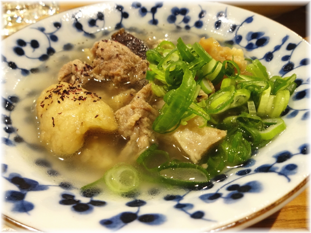 中華そば三浦 モツ煮込み