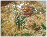 AFURI 大葉香る梅かけそばの麺