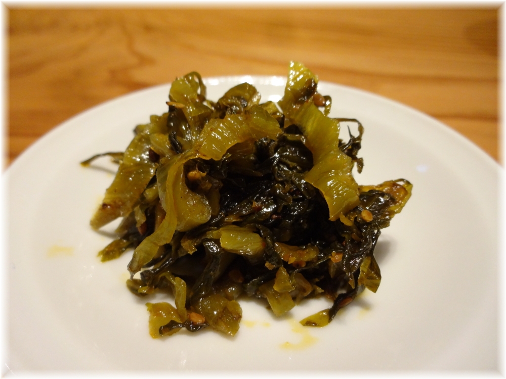 ずんどう屋 辛子高菜2