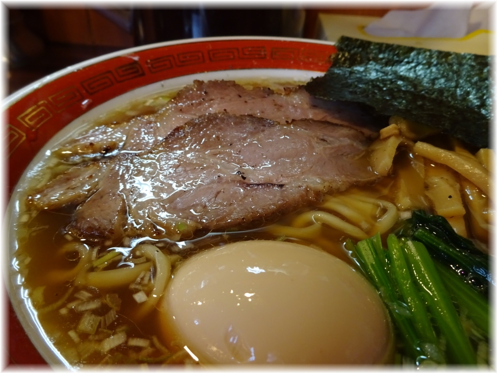 麺処懐や 特しょうゆ(平打)の具