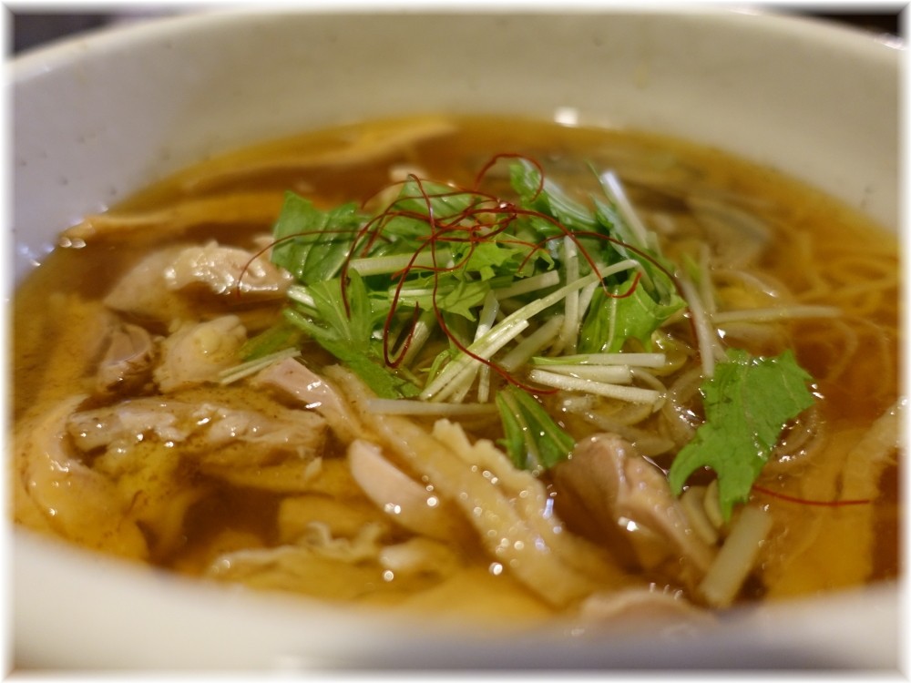 肉そば 鶏中華 最上川 鶏中華(温)の具