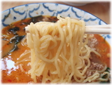 中華料理やまだ たんたんめんの麺