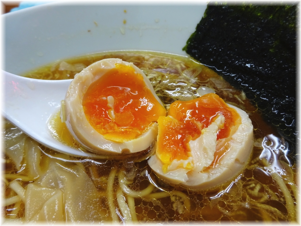 らぁめん夢3 特製らぁめんの味玉