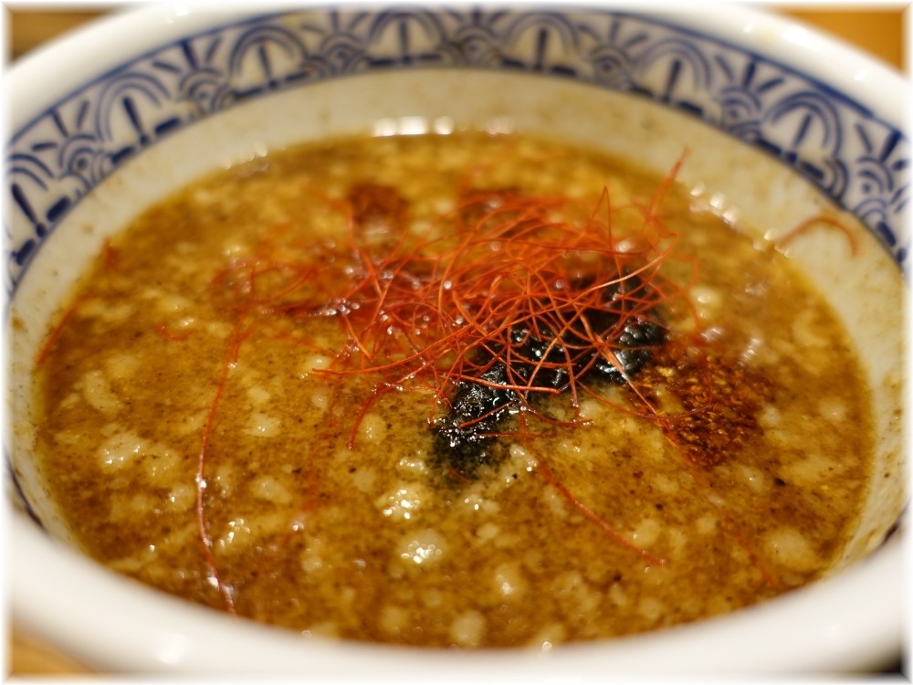 三田製麺所7 濃厚魚介味噌つけ麺のつけ汁
