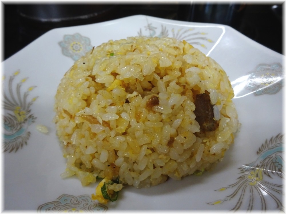 一力 チャーハンセットのチャーハン