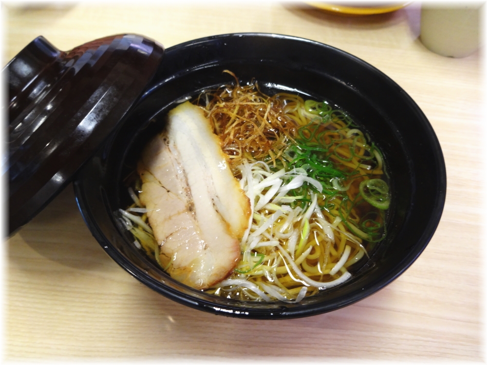 スシロー OSC湘南シティ店 出汁入り鶏がら醤油ラーメン2
