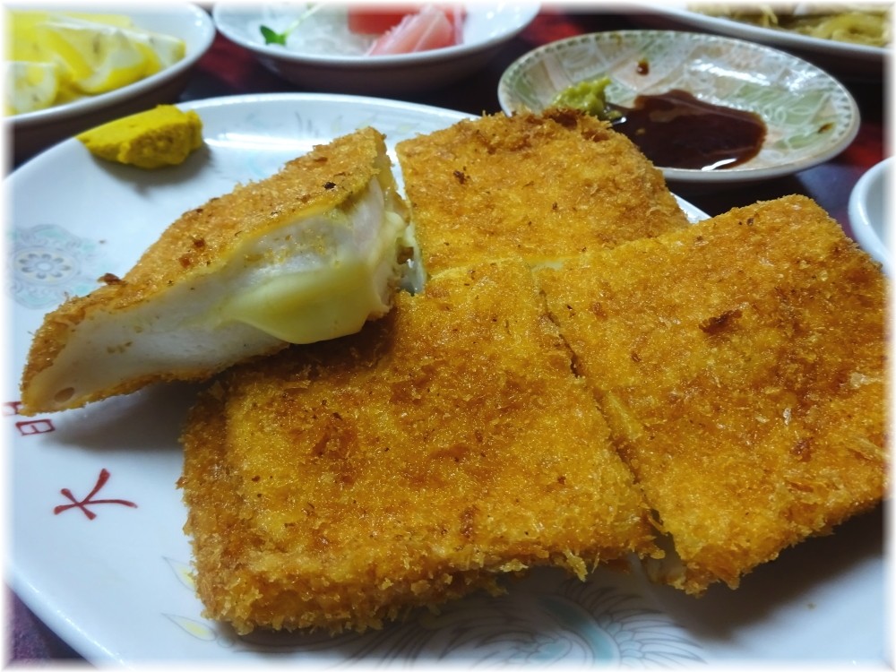 大明飯店 ハンペン焼き