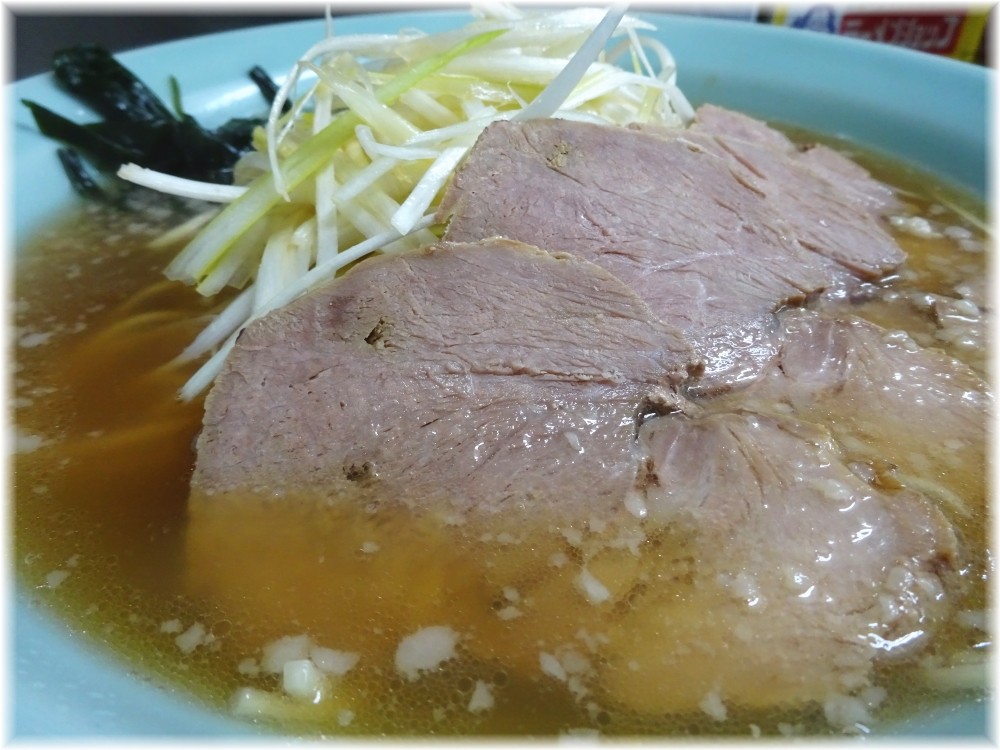 ラーメンショップ宮原店 ネギチャーシューラーメンの具