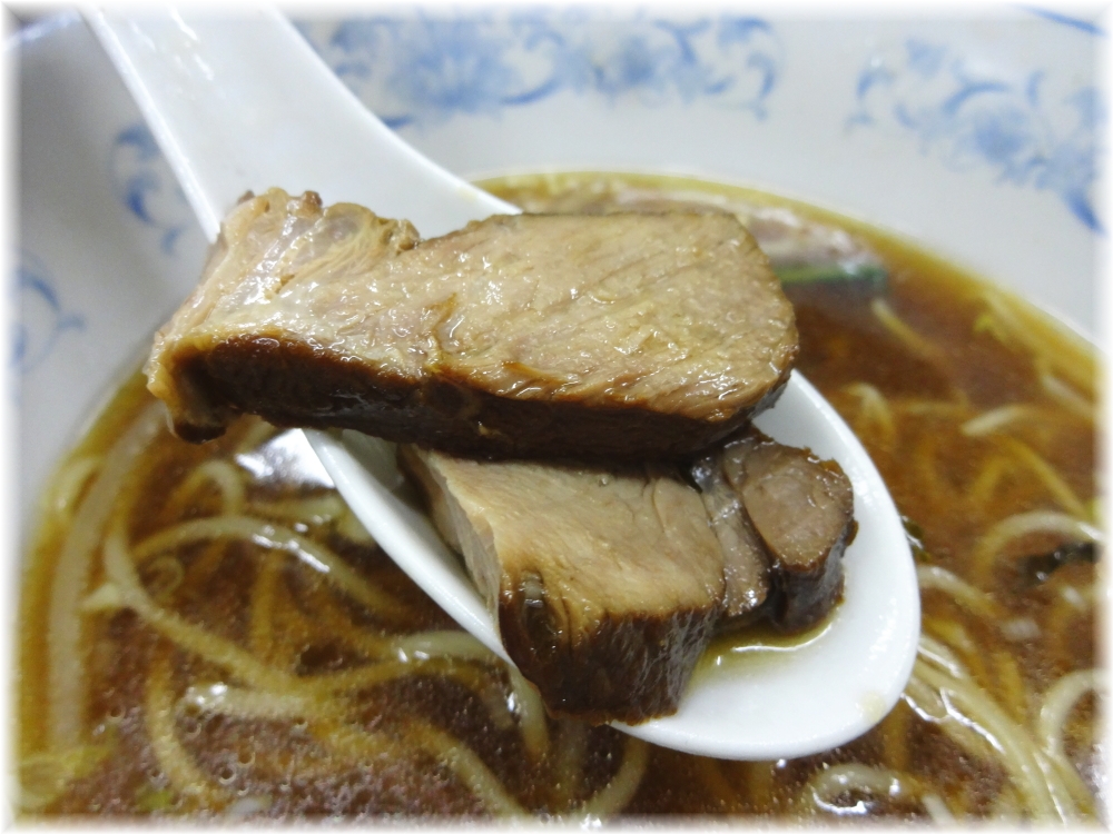 三幸苑 ラーメンのチャーシュー