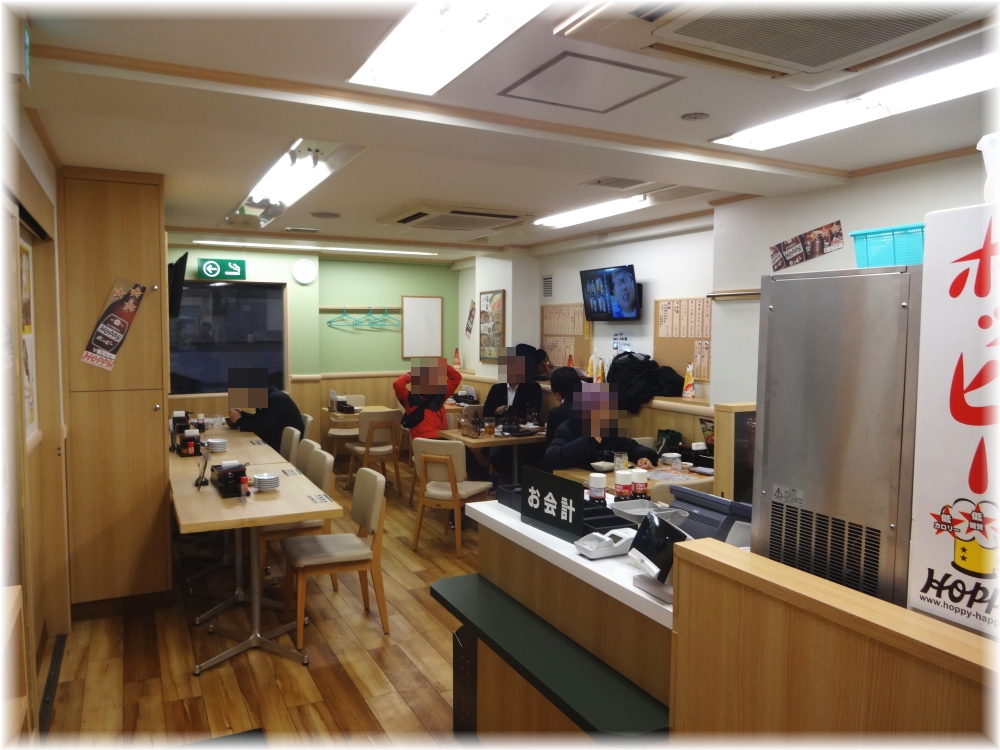 吉野家 店内