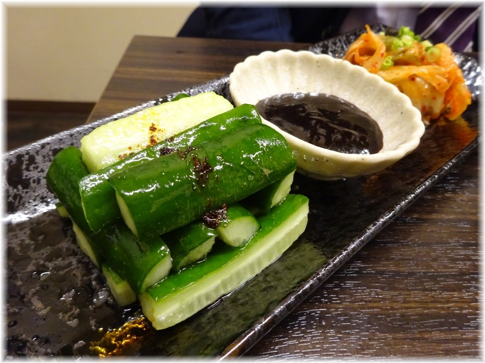 食為天 キュウリの漬物等