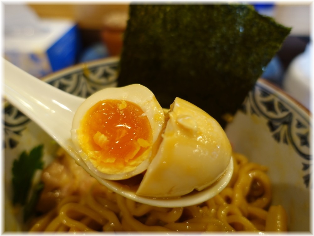 中華そば四つ葉5 特製濃厚たまごのまぜそばの味玉