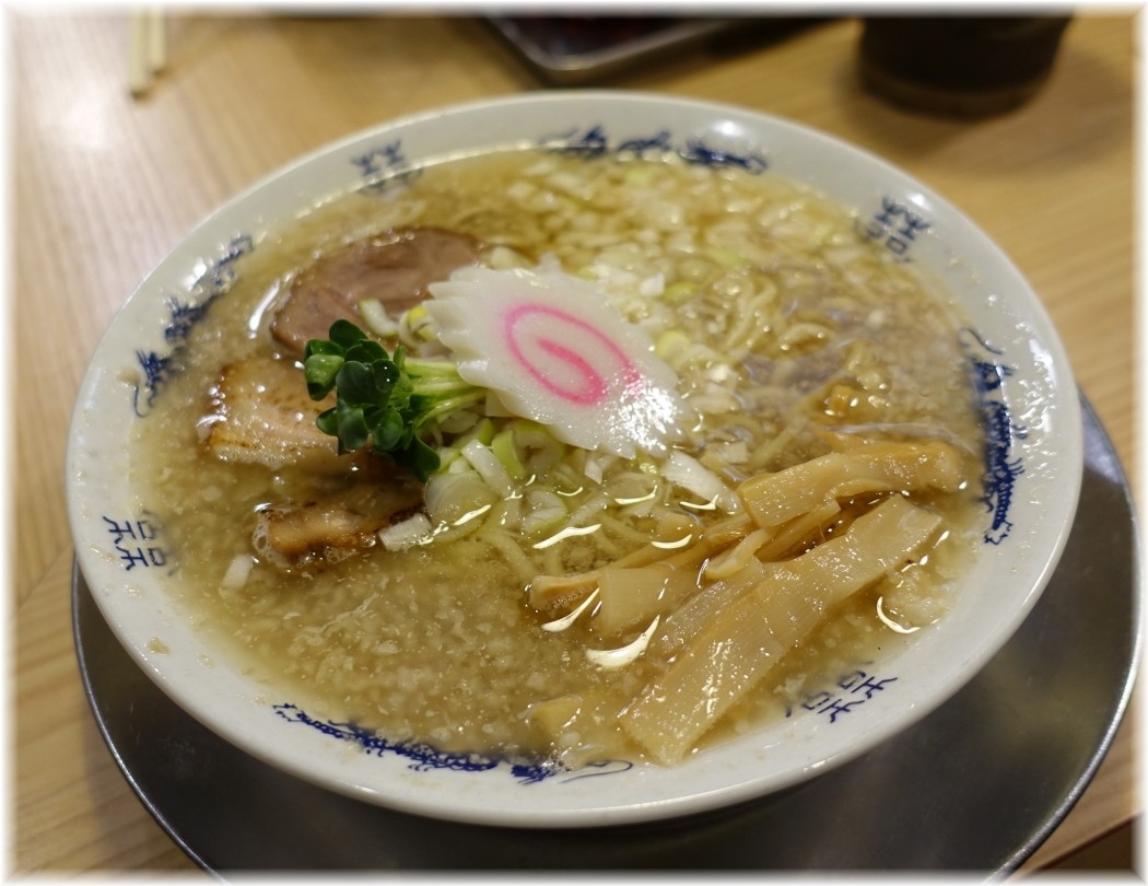 流。 アブラ煮干そば(並)