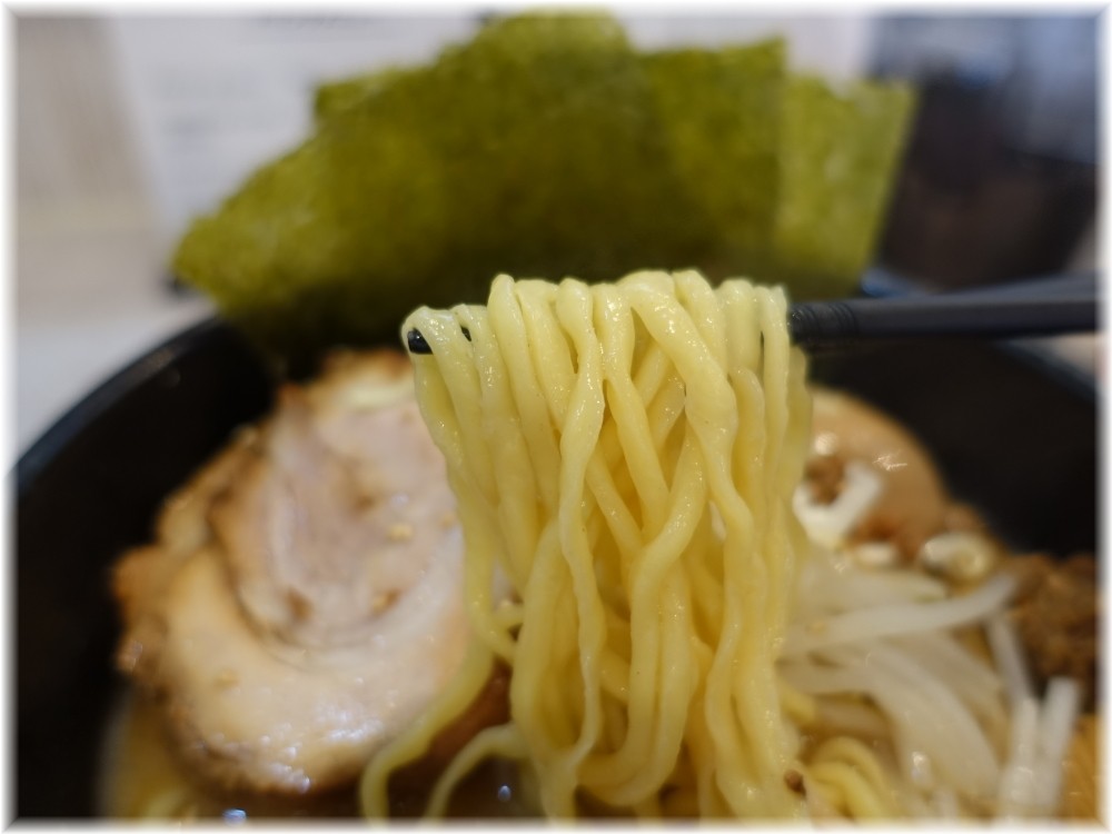 麺屋誉 特味噌らーめんの麺