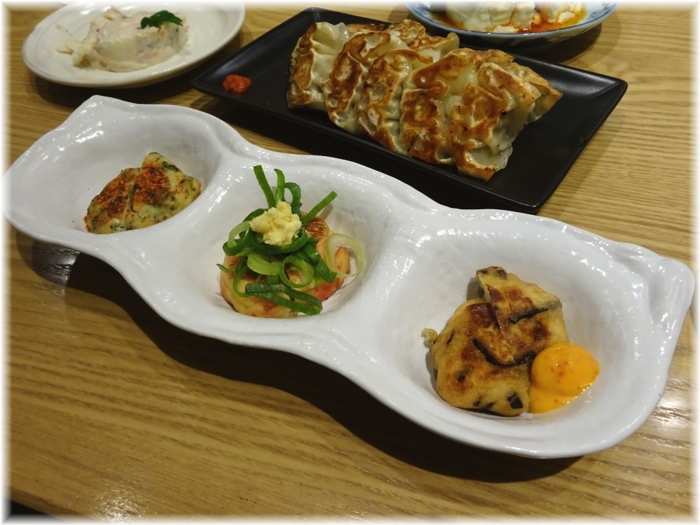 一風堂浜松町スタンド ラーメン豆天3種