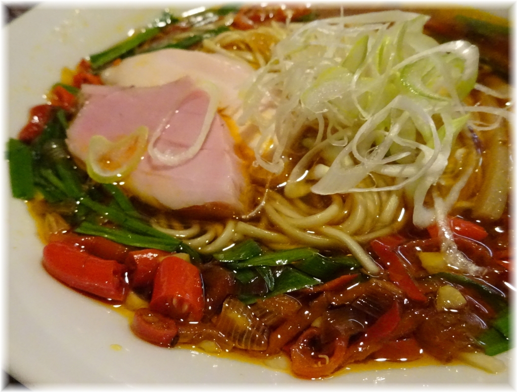 金町製麺5 激辛そばの具