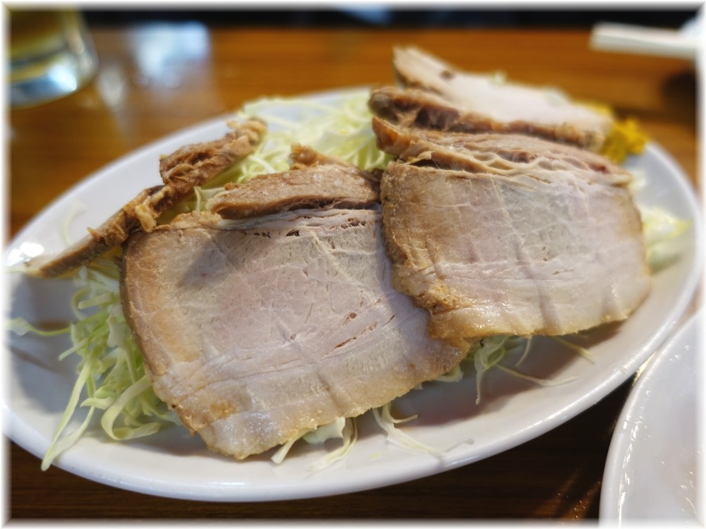 珍々軒 チャーシュー盛り合わせ