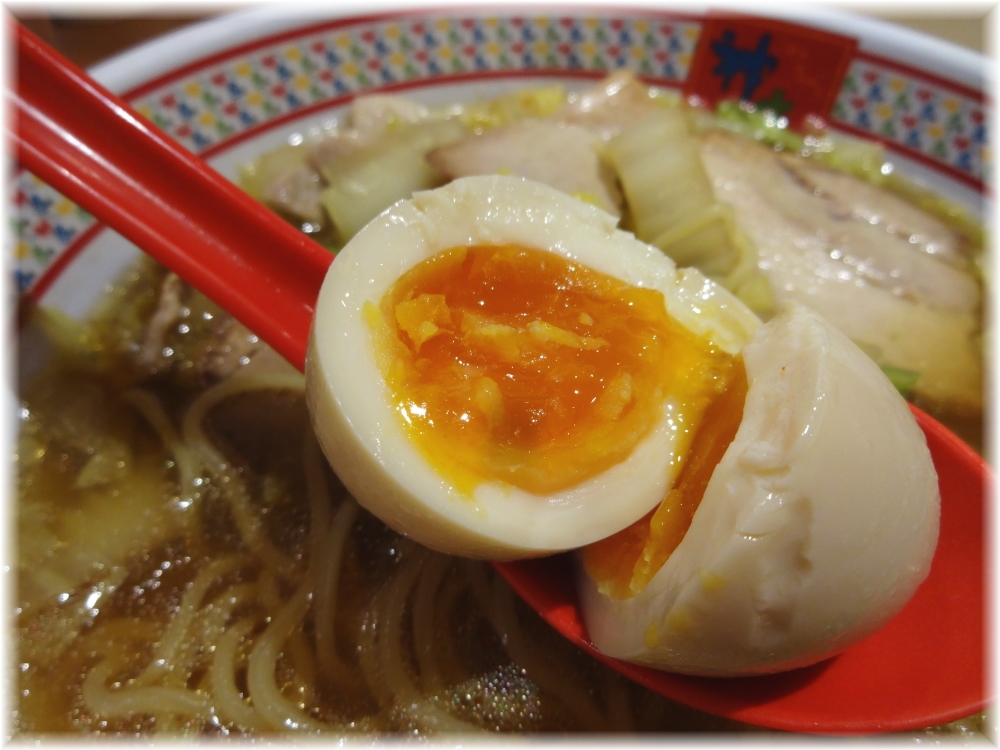 神座 煮玉子
