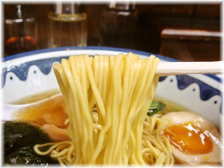 かずら 支那そばたまごの麺