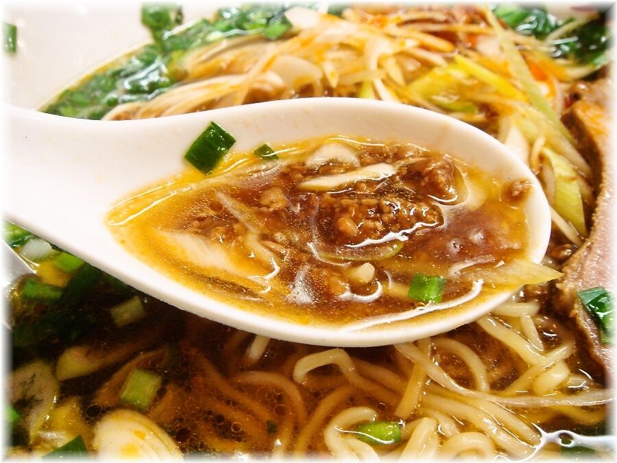 らぁめん番長 番長めんの肉餡