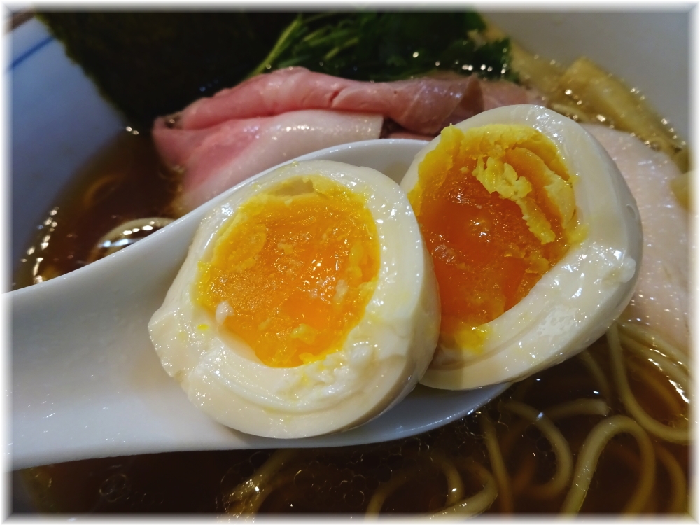 中華そば四つ葉 特製四つ葉そばの味玉