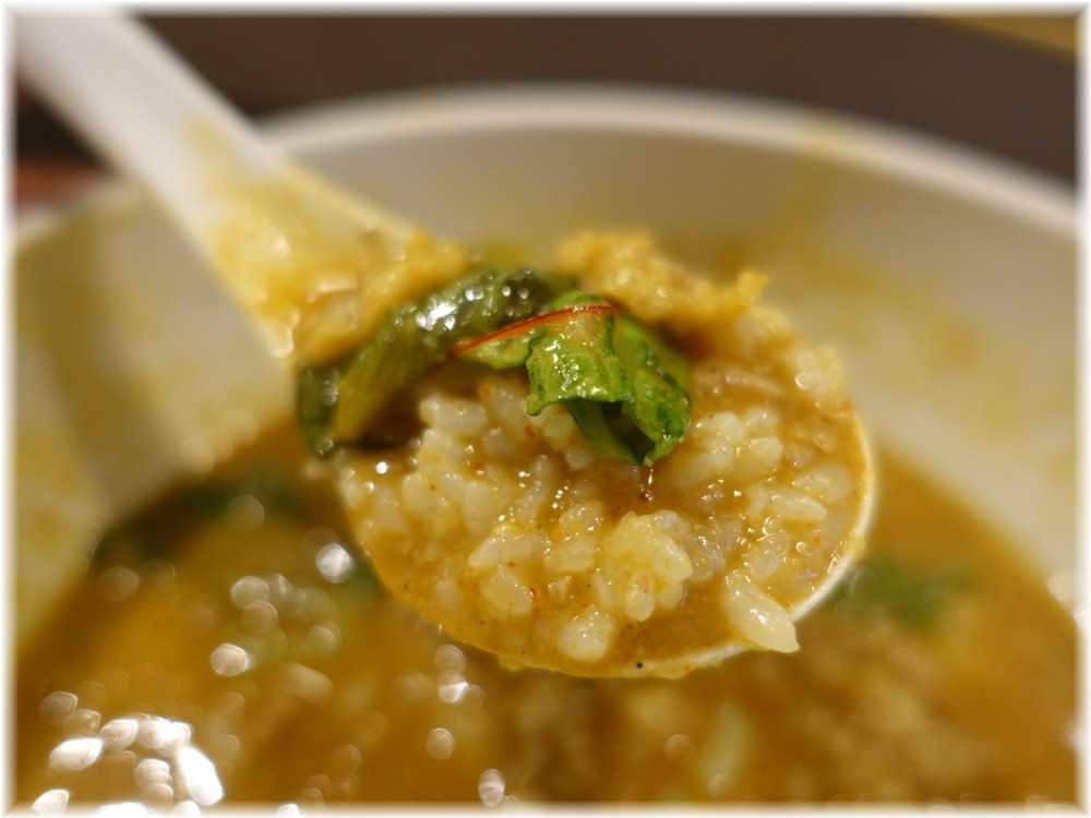 tokyo hoajao style IKEDA2 カリー麺にライス