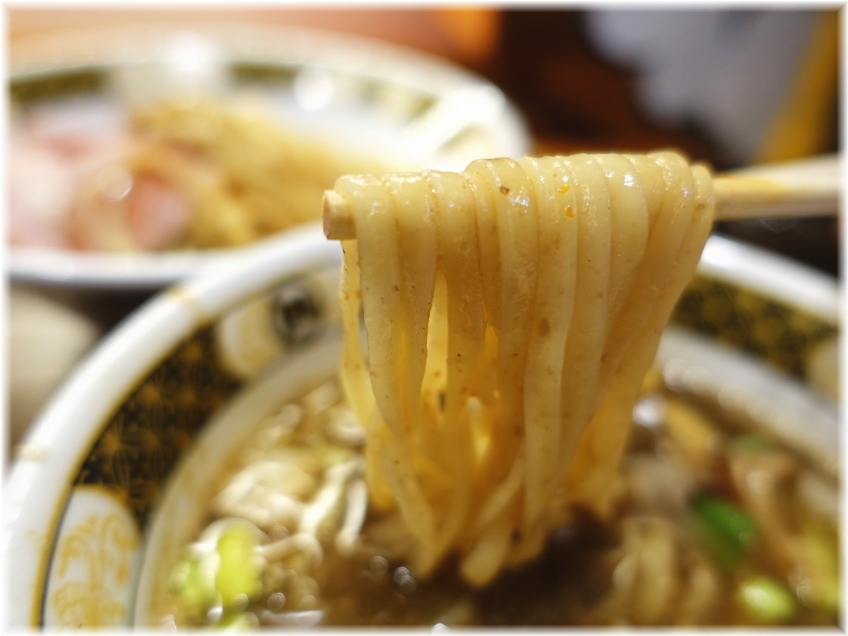ラーメン凪大宮店3 すごい煮干つけ麺の麺2