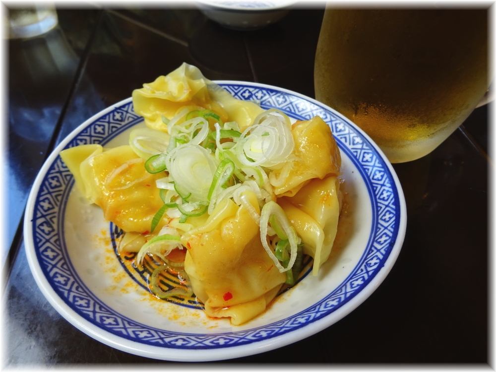 揚州商人武蔵小山店 皿蝦ワンタン