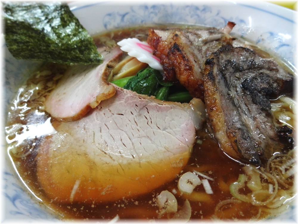 白河中華そば2 支那焼豚麺の具