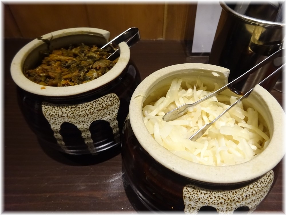 一瑞亭 辛子高菜と生姜