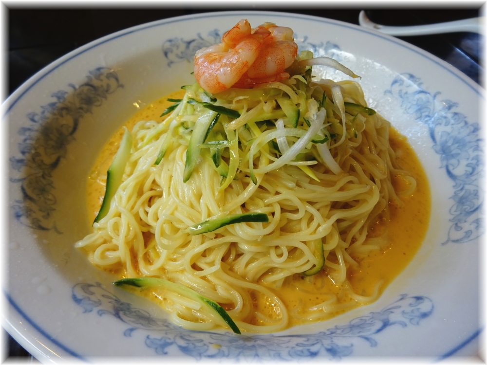揚州商人武蔵小山店 黄金雲丹冷し麺