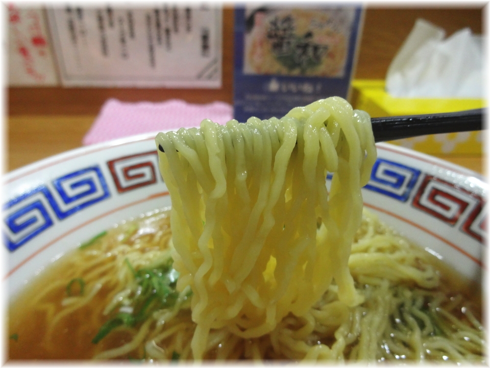 醤和 煮干らぁめんの麺